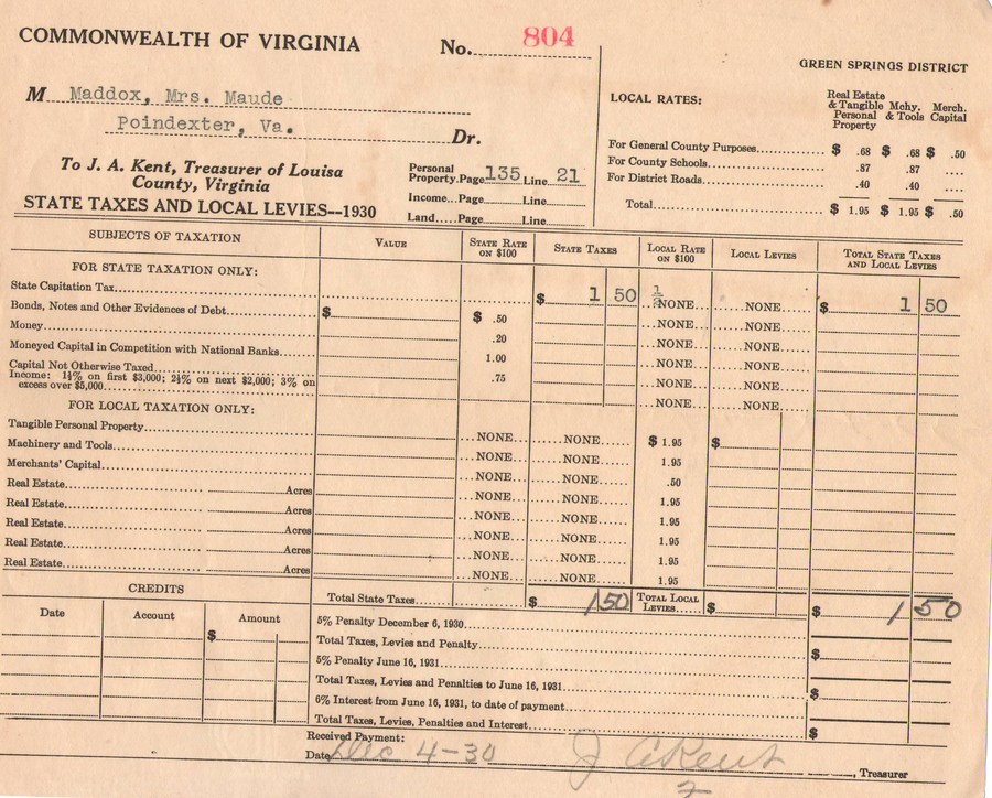 Maude Maddoix Poll tax.JPG